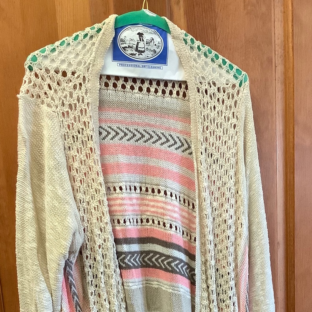 Lace kimono style top